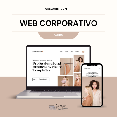 Sorprende a los visitantes con un sitio web profesional